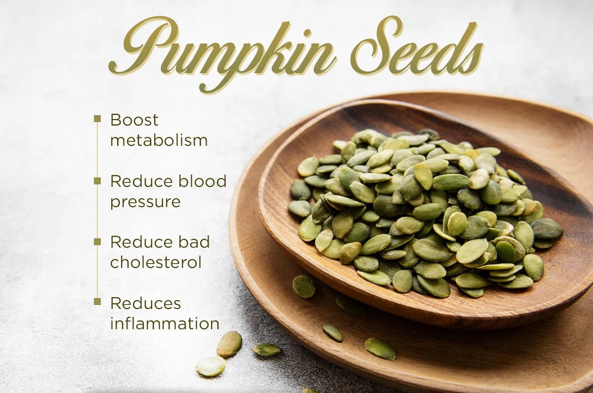 Pumpkin Seeds Nutrition Benefits - Just 2 Minutes